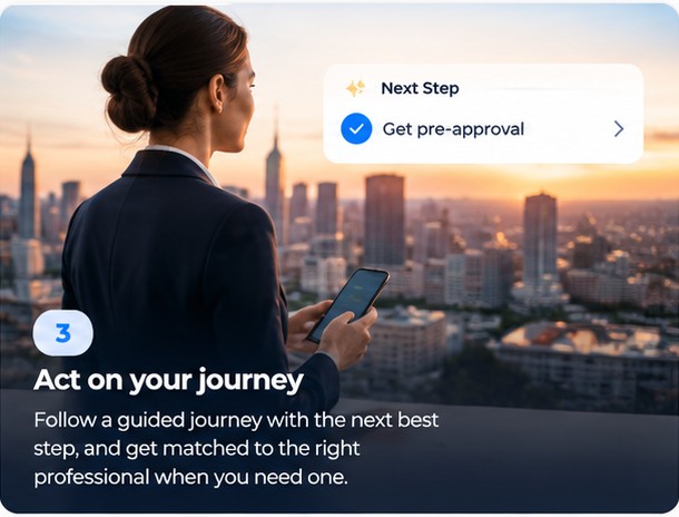 Step 3 — Act on your journey